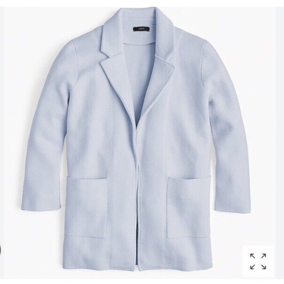 J. Crew Jackets & Blazers - J. Crew Sophie Open Front Sweater Blazer Size Small EUC